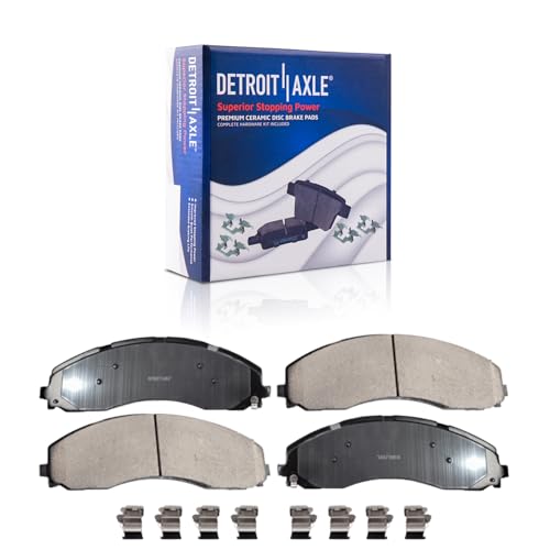 Image of Detroit Axle - Front Brake Pads for Ford 2017-2021 F-450 F-550 Super Duty