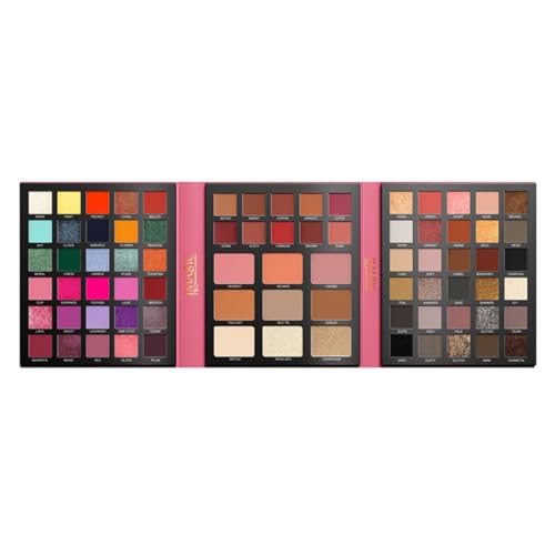 Image of IMAGIC Elegant Makeup Eyeshadow Palette, All In One Set 79 Colors Makeup Kit Matte Shimmer Eye Shadow Highlighters Contour Blush Powder All In One Makeup Palette 99.5g