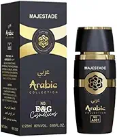 Majestade Perfume Masculino Arabic Collection No. A001 Asad, Amadeirado, 25ml