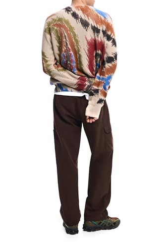 Desigual Jers_Paisley Hombre – Jersey de punto estampado multicolor