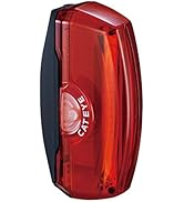 CatEye Rapid X3 Rear Lights and Reflectors, Cycling - Black, NO SIZE