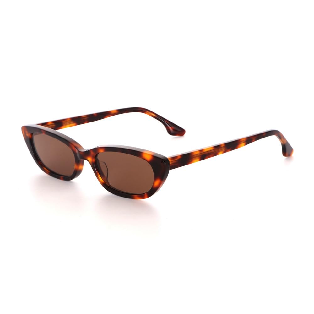 Okulary przeciwsłoneczne owalne retro dla kobiet i mężczyzn Okulary przeciwsłoneczne vintage z małą oprawką Proste okulary UV400