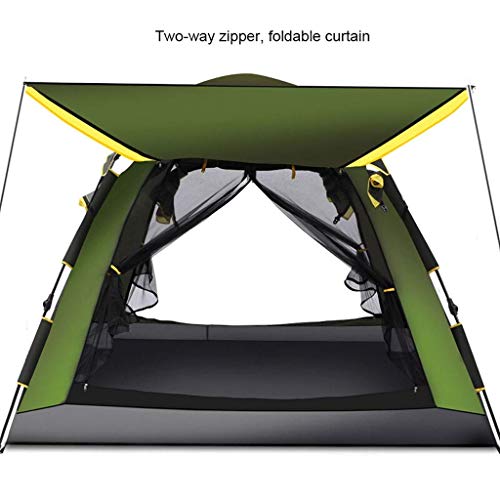 Tente camping Hwzp automatique double couche pour abri étanche rapide - 6