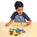 Excellerations Math Manipulatives Set of 144 Bug Counters 1-1/2 inches -2 inches, STEM Educational Toy for Mathematics, Preschool (Item # Buggy)