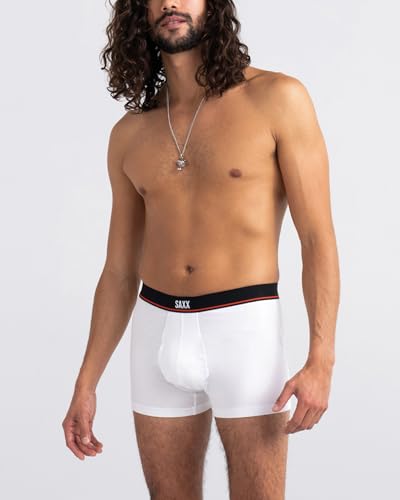 SAXX Underwear Co. Men's Underwear with Pouch Non-Stop Stretch Cotton Trunk Fly 3Pk4