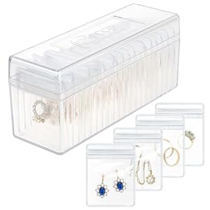 Acrylic Jewelry Box Organizer, Clear Jewelry Organ...