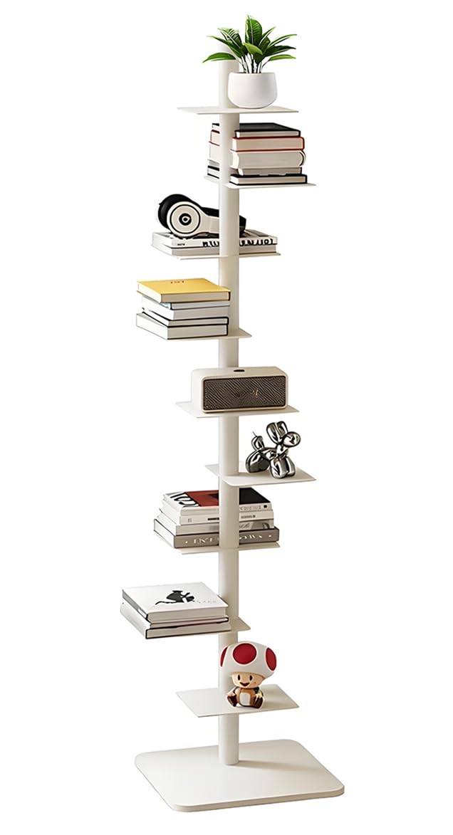 Estantería para libros en el salón con niveles regulables para el orden diario
