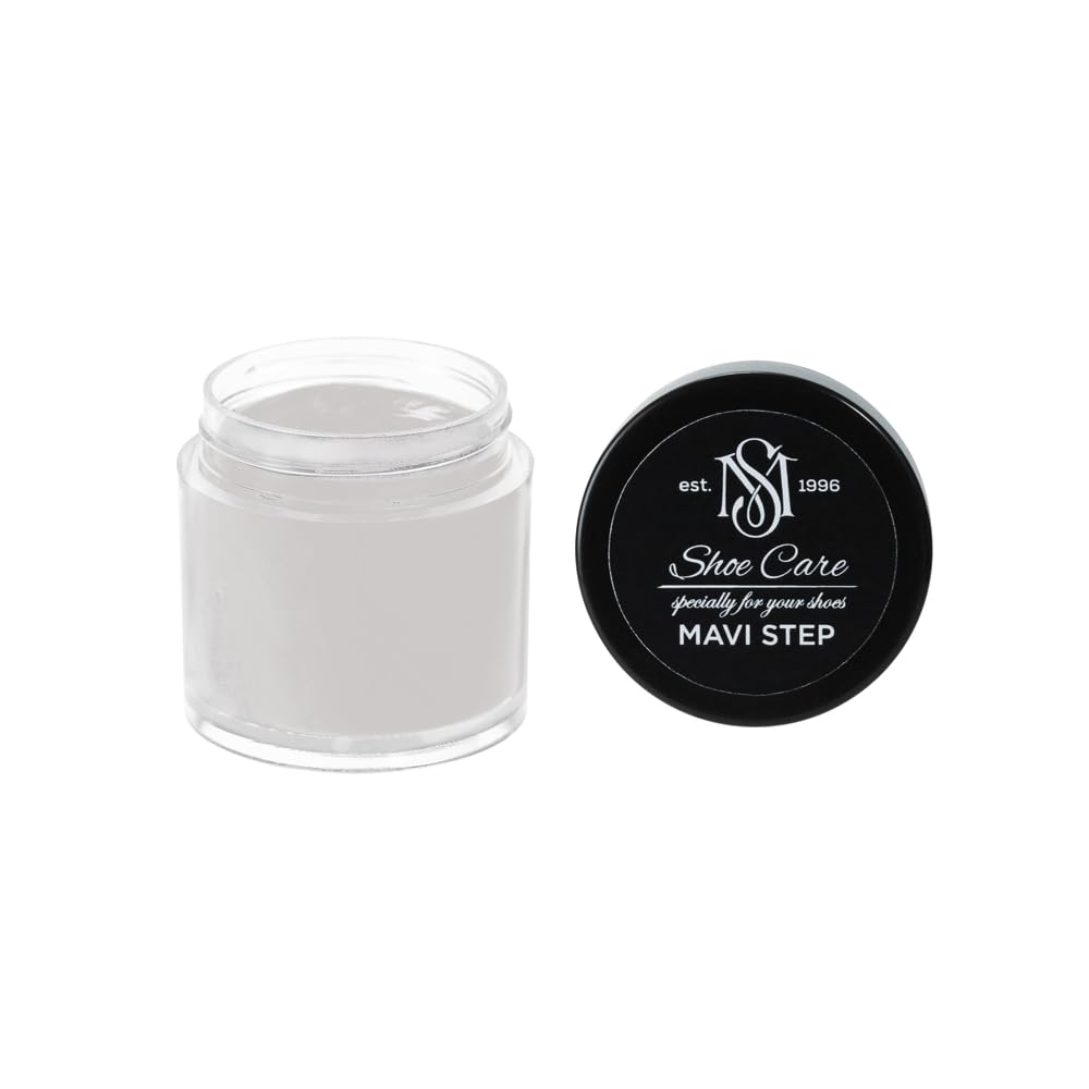 Effacer les éraflures avec la Crème Réparatrice Comblante MAVI STEP Pierre Taupe pour cuir