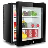 RETRIN Mini Nevera 20l 30l 40l, Mini Frigorífico,Eficiencia,Silencioso Nevera Pequeña,3 Niveles De Temperatura Ajustable,Compacto para Oficina,Dormitorio O Cocina,Mini Bar 40L