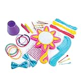 Make It Real – Sunny Day Style Files Set. DIY Fashion Hairstyle & Accessories Set for Little Girls Inspired by Nickelodeon’s Sunny Day