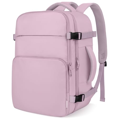 Mochila de viaje para laptop 15.6 pulgadas color morado oscuro