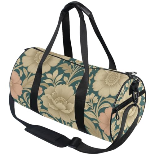 Bolsa de lona contra el desgaste diario con práctico bolsillo lateral con cremallera