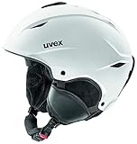 uvex Unisex - Erwachsene, primo Skihelm, white mat, 52-55 cm