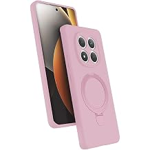Zore Xiaomi ile uyumlu Redmi Note 15 Pro 4G K l f M-safe  arj  zellikli Standl  Zore Samara Kapak Pembe