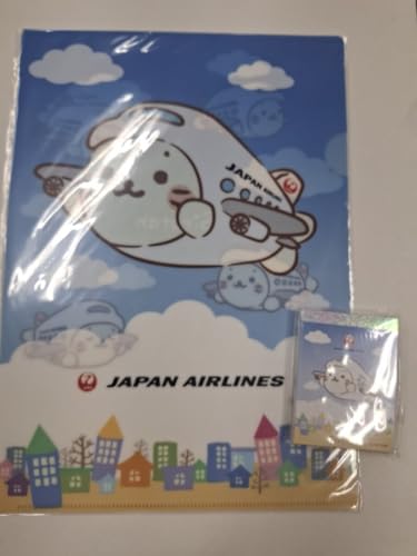 しろたん × JAL クリアファイル & ミニメモ sirotan Japan Airlines