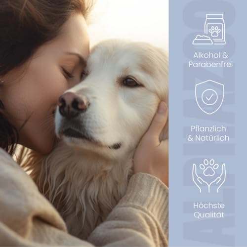 alphazoo Coco Loco Shampoo für Hunde 250 ml – Mildes Hundeshampoo mit Kokosnussfruchtextrakt. Sanfte Reinigung & glänzende Pflege für Fell & Haut. Frei von Parabenen und Silikonen.