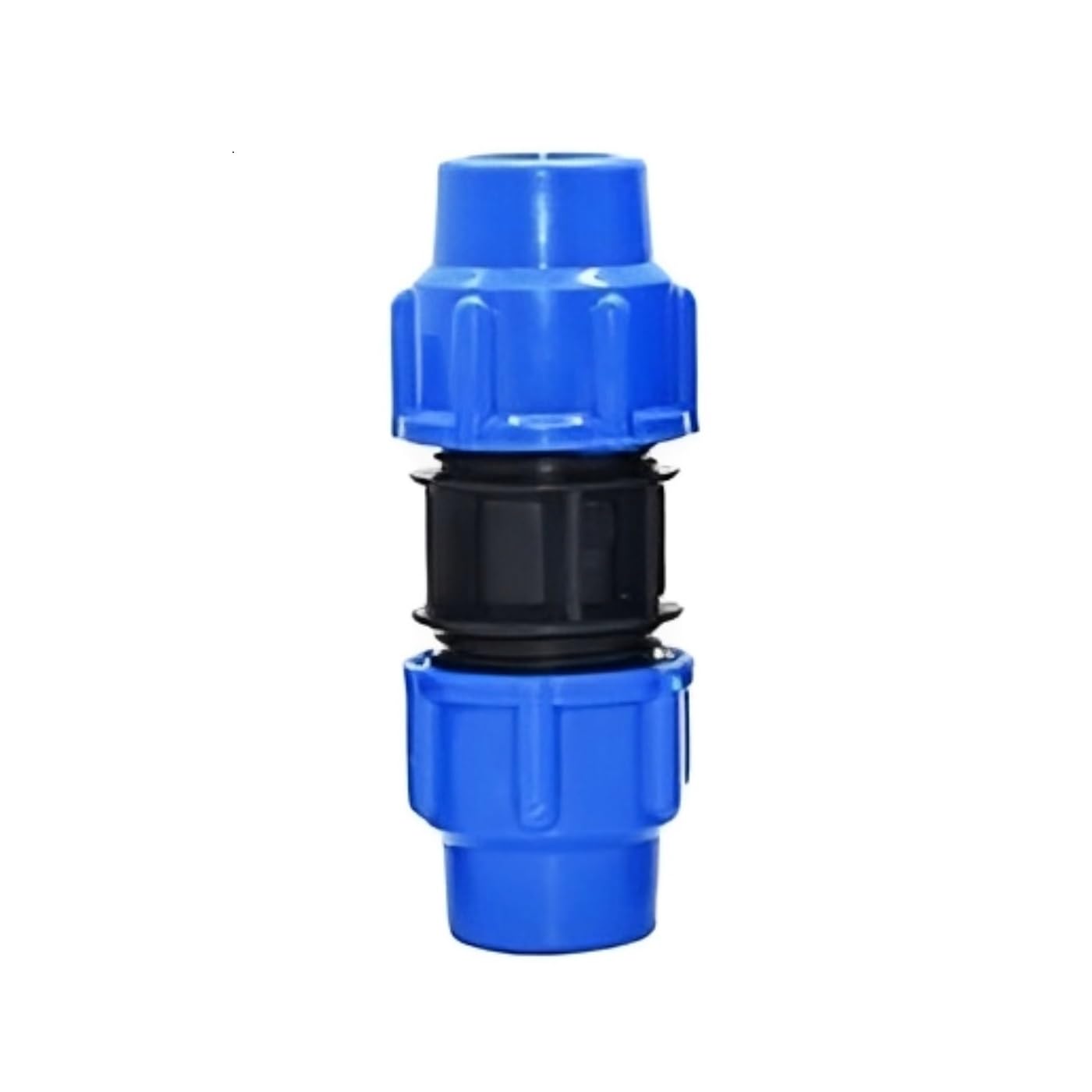 MiJunHD PE Pipe Straight Connector, 32mm Water Pipe Connect Coupler Plastic Quick Adapter for Garden & Agriculture Watering (1 Piece)