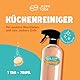 EzeeTabs Küchenreiniger – Reinigungstabs für ein mikroplastikfreies, biologisch abbaubares und veganes Putzmittel – 2 x Reiniger mit Fettlösekraft