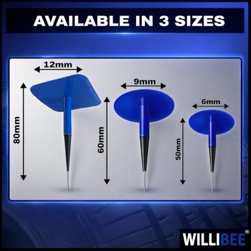 Image of WILLIBEE 10 Pcs Mushroom Plug Tubeless Tyre Puncture Repair Kit for Bike & Car | Tire Puncher Repair Patches (10 Pcs, (80 x 12mm))