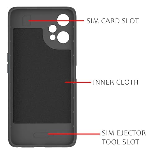 Image of Shockproof Case for OnePlus Nord CE 2 Lite 5G | Full Camera Protection | TPU Flexible Back Cover for OnePlus Nord CE 2 Lite 5G (Graphite Grey)