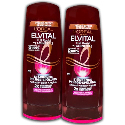2 er Set Elvital Spülung Full Resist Anti-Haarverlust 2 x 250 ml