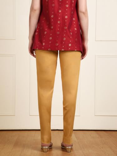 Image of TWIN BIRDS Women Viscose Cotton Kurti Pants | Stretch Ethnic Daily Trousers