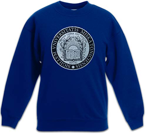 Sweat Miskatonic University pull vintage enfants Urban Backwoods garçon fille coton