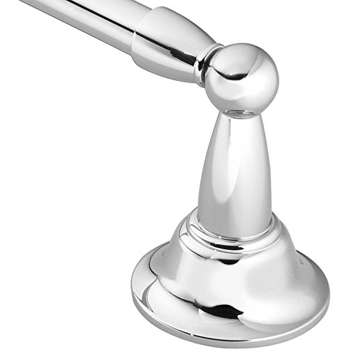 Image of Moen DN6818CH Sage Inspirations 18-Inch Towel Bar, Chrome