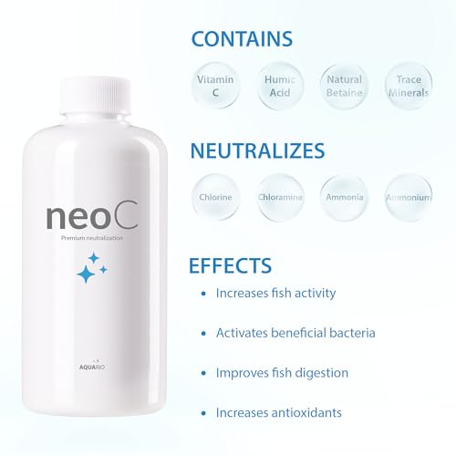 Image of Aquario Neo C - Ammonia Neutralizer for Fish Tank and Chlorine Remover, Liquid Conditioner for Freshwater Fish Tank - Water Conditioner for Aquarium Tank - 300ml