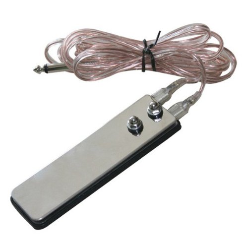 Preisvergleich Produktbild Klein Edelstahl Tattoo Fußpedal Für Tattoo-Maschinen (Mini Foot Pedal)