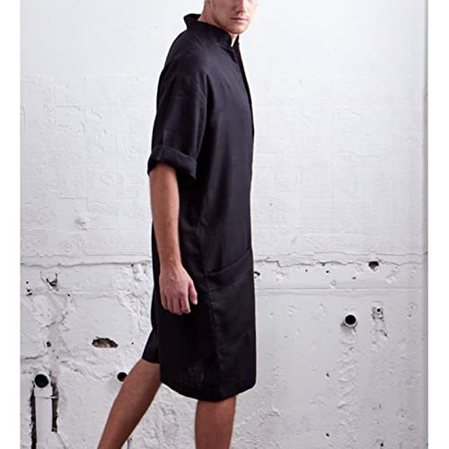 Men's Onesie Jumpsuit One Piece Sleepwear Loose Pajama, Short Sleeve Playsuit, Oversized Fit3