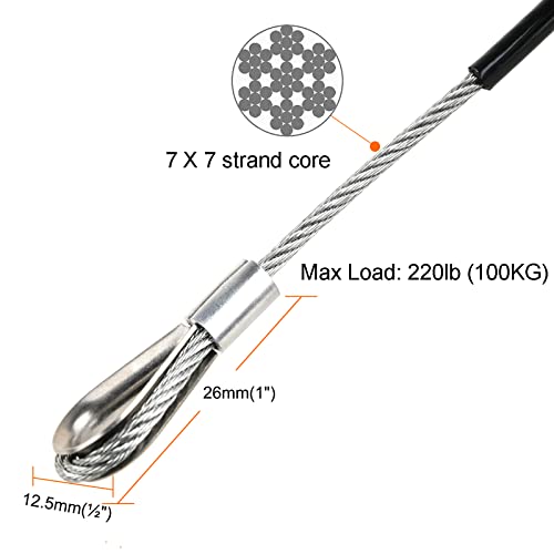 Vigtayue Cavo per puleggia fitness da 2,5 m