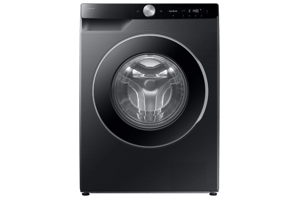 The Samsung Series 6 AI Energy + Auto Dose Washing Machine, 9kg, 1400rpm, Black, WW90DG6U85LBU1