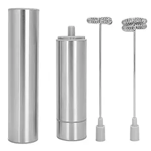 A K Homes -Electric Milk Frother Mixer, Strong and Efficient Ergonomically Designed Handle Non - Toxic and Healthy Electric Milk Frother for Restaurants for Coffee Shops