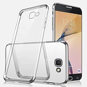 Herbests Antiurto Custodia Trasparente con Disegni [The Little Prince] Ultra Slim Protective Case Bumper in Custodia in TPU per elettroplastica a tre fasi Silicone per Samsung Galaxy J5 Prime,Silver