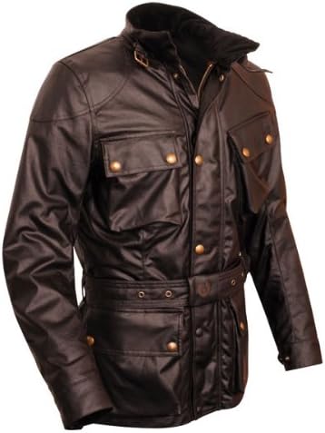 Belstaff Trialmaster 2.0 giacca in cotone cerato marrone (5XL) : Amazon.it:  Abbigliamento
