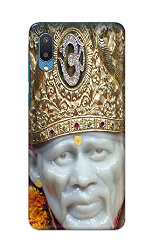 Image of PRINTFIDAA Sai Baba Lord Shiridi Great God Hinduism Hindu Religious Printed Designer Hard Case for Samsung Galaxy M02, Samsung A02 Back Cover -(e) RPM1005