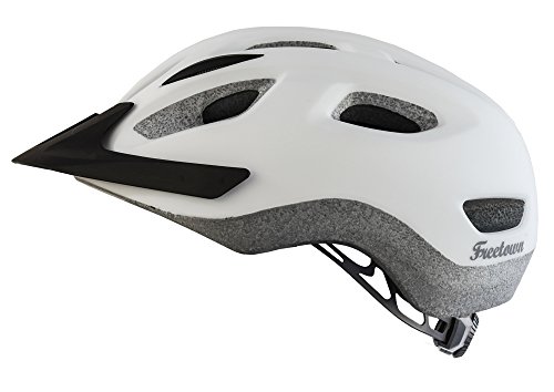 FREETOWN Allons Allons Dynamic Cooling Temperature Fidloc Magnetic Buckles White Bike Helmet
