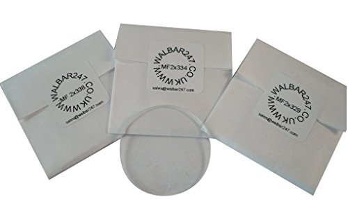 Precision orologio minerale vetro/cristalli