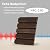 AMZDEPOT Wood Slat Wall Panel, 48.03 x 23.82 x 0.83 Inch Wood Panels for Wall, 3D Soundproof Wall Panels, Large Acoustic Panels for Interior Ceiling and Wall Decor Noise Reduction, 2 Pack, Walnut