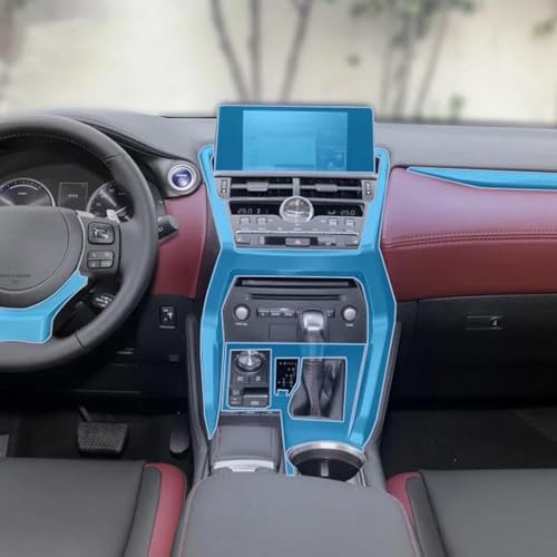 Film protection console centrale Lexus NX pour préserver l'habitacle