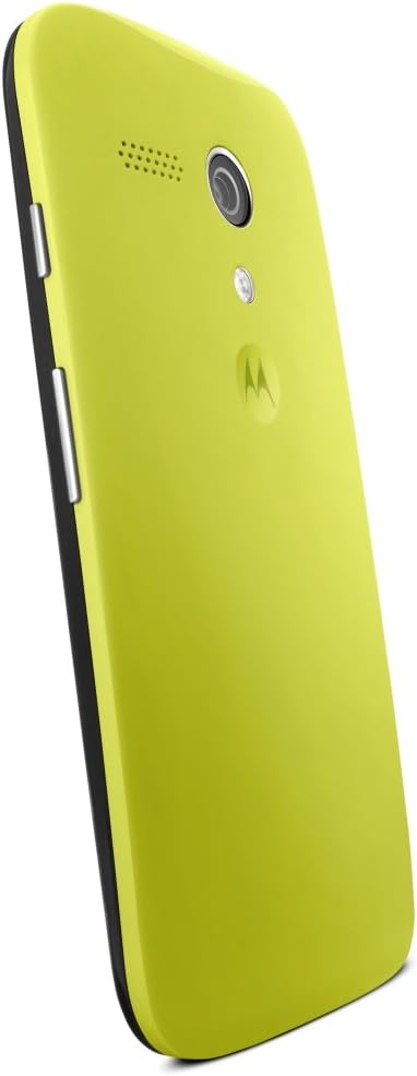 Motorola Shell for Moto G - Retail Packaging - Lemon