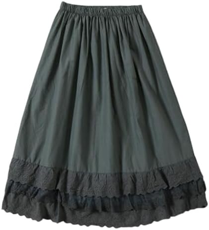 Amazon | [kouyu] ペチコート スカート レディース ロング