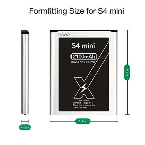 DEJIMAX 2100mAh Batteria per SAMSUNG Galaxy S4