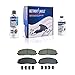 Detroit Axle - Brake Kit for Chrysler Town & Country Grand Caravan Journey Routan Drilled & Slotted Brakes Rotors Ceramic Brake Pads Replacement : 12.99
