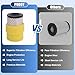 Podoy 796031 Air Filter with 797704 Pre Filter Compatible with Briggs and Stratton 594201 591334 796031 John Deere D100 D110 D125 D130 MIU13038 GY21435 MIU13963 MIU14395 Husqvarna YTH22V46 Lawn Mower