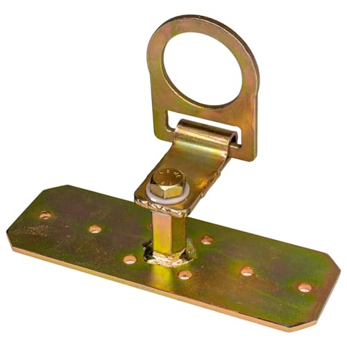 Image of Plamer Safety Reusable Metal Roof Anchor with 360 Swivel for Secure and Versatile Roof Work