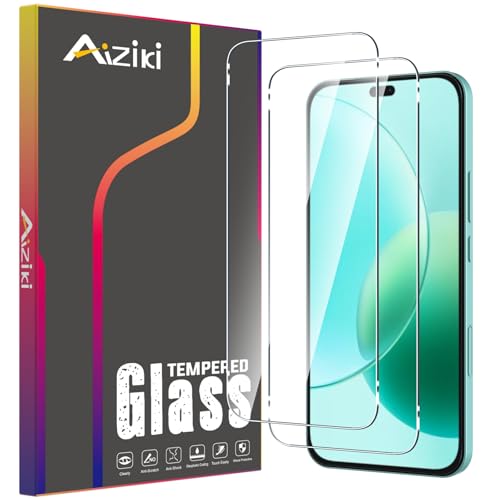 Aiziki [2-Piezas Protector Pantalla para Honor 400 Lite/200 Lite, 0.33 mm Ultra Transparente, Ultra Resistente, Cristal Templado 9H Dureza Protector Honor 400 Lite/200 Lite