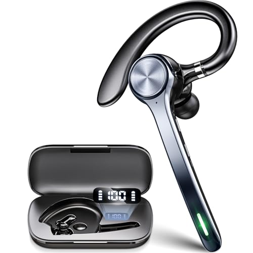 HEIBAS Bluetooth 6.0片耳ヘッドセット G7