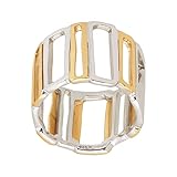 Silpada 'Framework' Sterling Silver and Brass Ring, Size 11